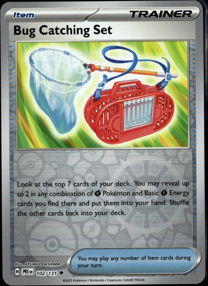 Bug Catching Set 102 Prismatic Evolutions Englisch Near Mint Pokémon Karte
