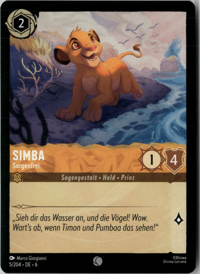 Simba - Sorgenfrei | Azurblaues Meer · 005