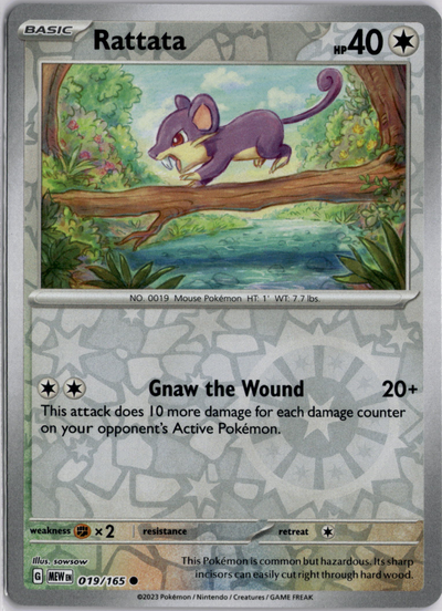 Rattata | 151 · 019