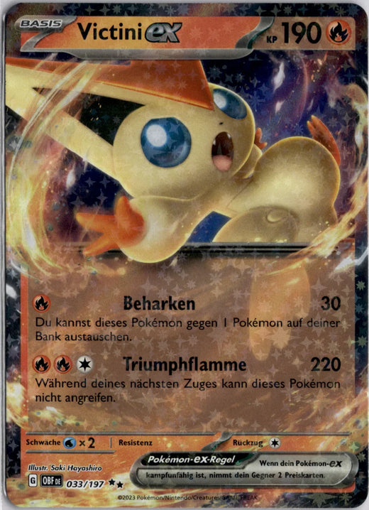 Victini-ex | Obsidian Flammen · 033