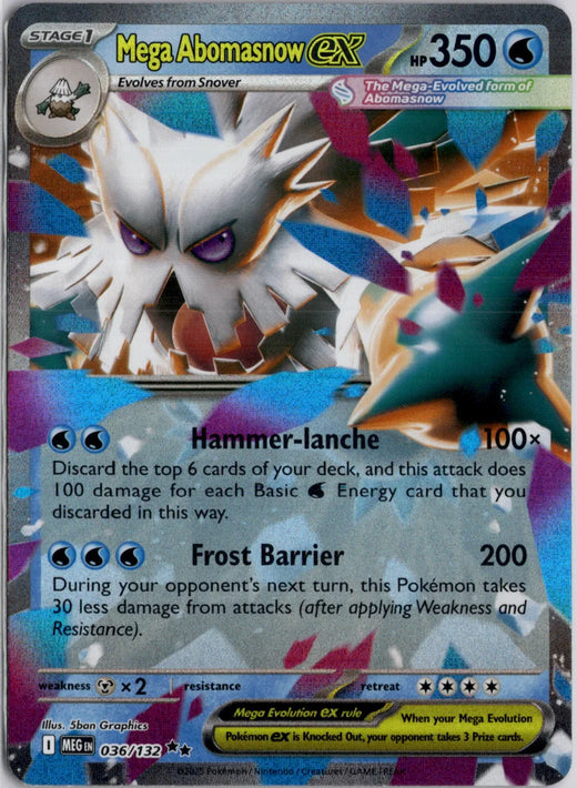 Mega Abomasnow ex | Mega Evolution · 036