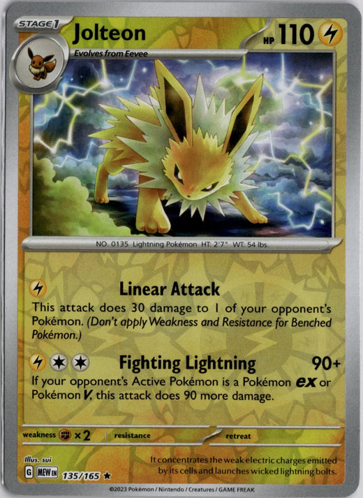 Jolteon | 151 · 135