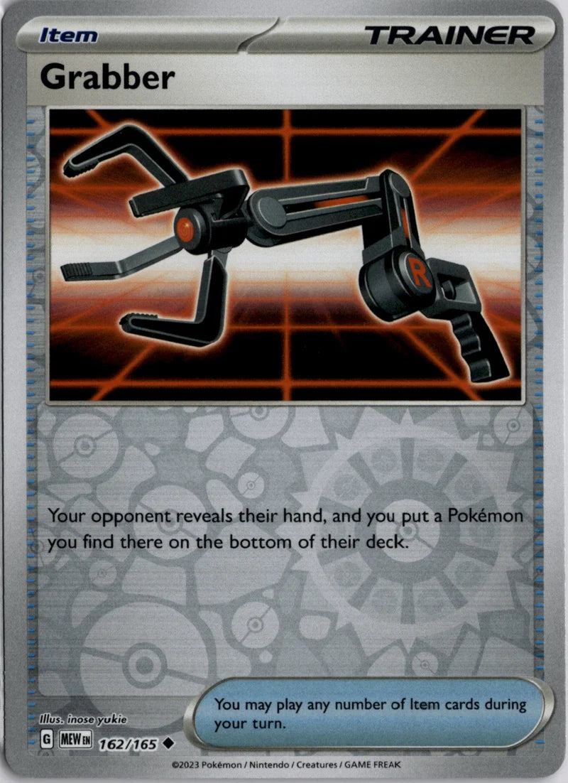 Grabber 162 151 en Near Mint Pokémon Karte
