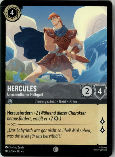 Hercules - Unermüdlicher Halbgott | Azurblaues Meer · 180