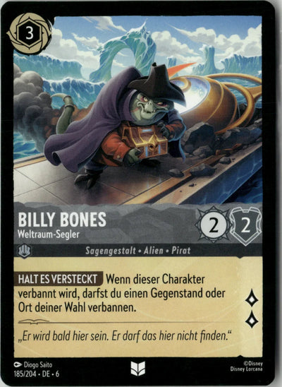 Billy Bones - Weltraum-Segler | Azurblaues Meer · 185