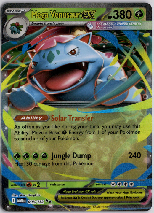 Mega Venusaur ex | Mega Evolution · 003