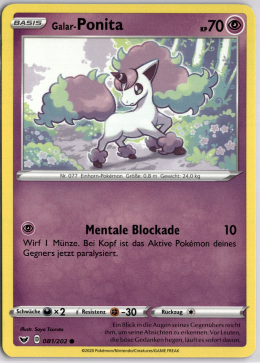 Galar-Ponita | Schwert & Schild · 081