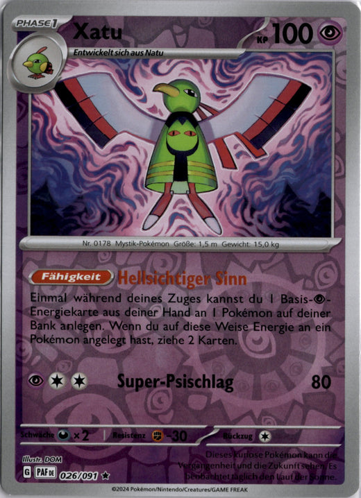 Xatu | Paldeas Schicksale · 026